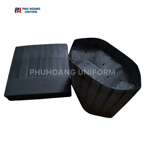 NÓN BẾP GIẤY MÀU ĐEN 29CM