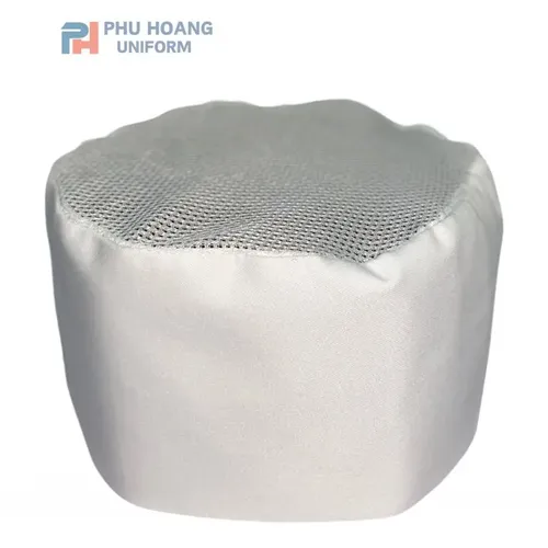 NÓN BẾP NHẬT CHÓP LƯỚI TRẮNG TINH MAY SẴN SN019