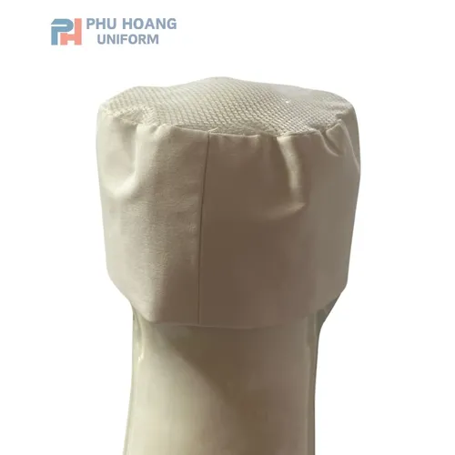 NÓN BẾP NHẬT CHÓP LƯỚI TRẮNG TINH MAY SẴN SN019