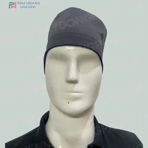 NÓN BẾP NHẬT CHÓP LƯỚI CHUN SAU MAY SẴN SN028