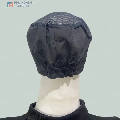 NÓN BẾP NHẬT CHÓP LƯỚI CHUN SAU MAY SẴN SN028