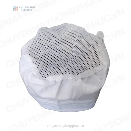 NÓN BẾP CHÓP LƯỚI CHUN SAU TRẮNG SN031