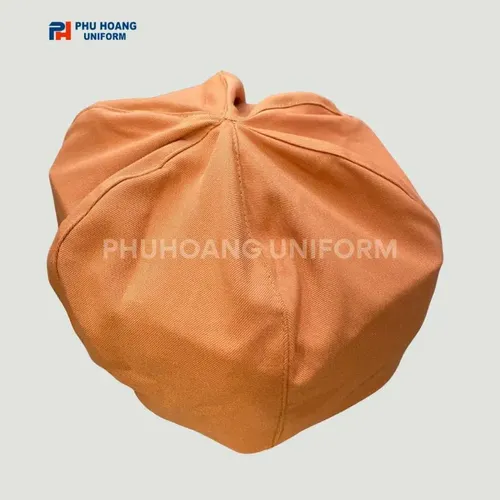 MŨ PHỤC VỤ BÍ NGÔ MÀU CAM MAY SẴN SV005