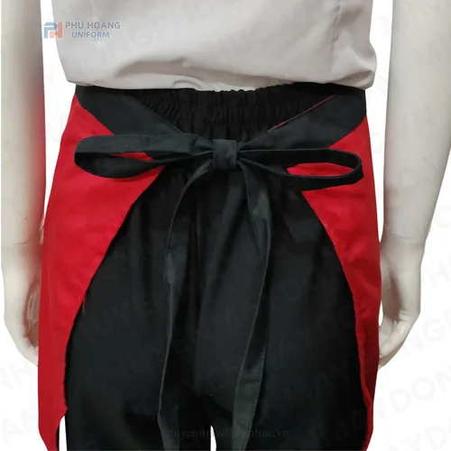 TẠP DỀ CỘT NGANG ĐỎ PHỐI ĐEN 1 TÚI SA048