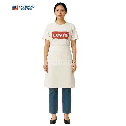 TẠP DỀ CỘT NGANG TRẮNG KEM 60CM SA045