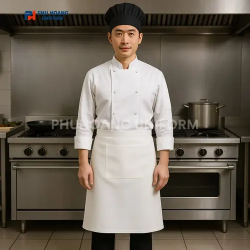 TẠP DỀ CỘT NGANG TRẮNG KEM 60CM SA045