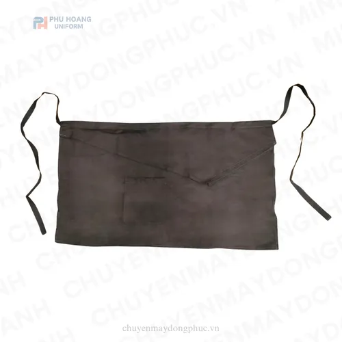 TẠP DỀ PHỐI VẠT CHÉO CỘT NGANG MÀU NÂU SA038