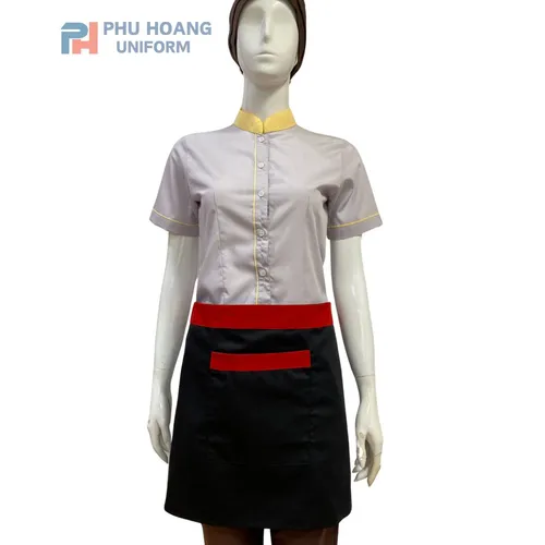 TẠP DỀ CỘT NGANG ĐEN PHỐI ĐỎ 1 TÚI MAY SẴN SA049