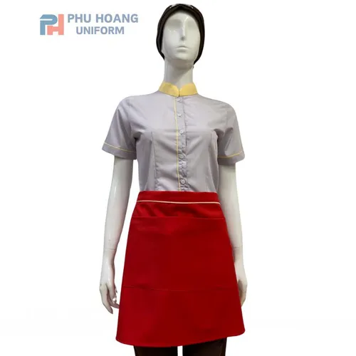 TẠP DỀ CỘT NGANG ĐỎ PHỐI KEM SA051