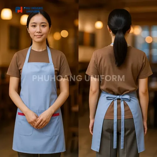 TẠP DỀ YẾM XANH PASTEL PHỐI ĐỎ SA044