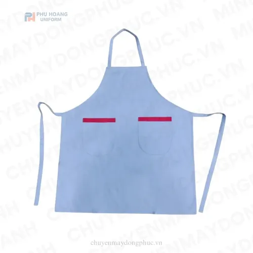 TẠP DỀ YẾM XANH PASTEL PHỐI ĐỎ SA044