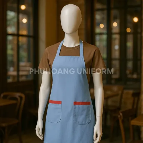 TẠP DỀ YẾM XANH PASTEL PHỐI ĐỎ SA044