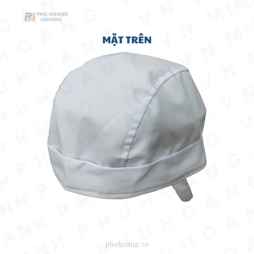 NÓN BẾP CỘT SAU MÀU TRẮNG MAY SẴN SN030