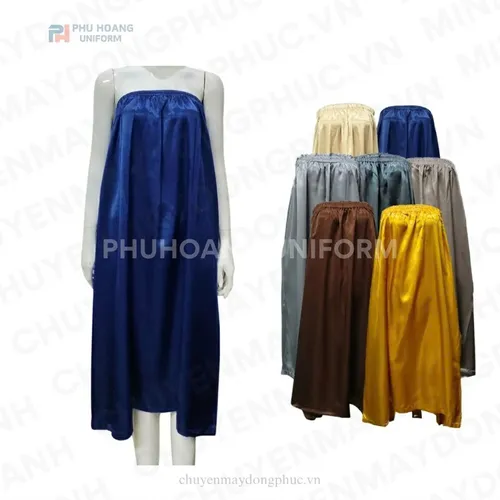 VÁY QUÂY SPA MÀU XANH ĐEN