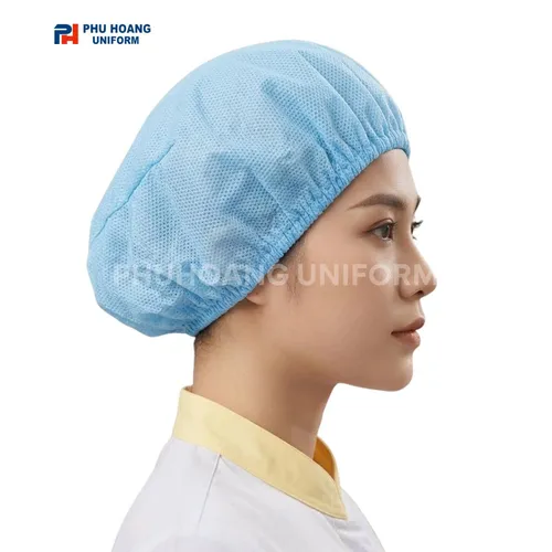 MŨ LƯỚI TRÙM TÓC MÀU XANH