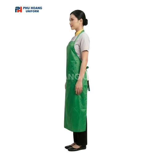 TẠP DỀ NILON XANH LÁ CÂY