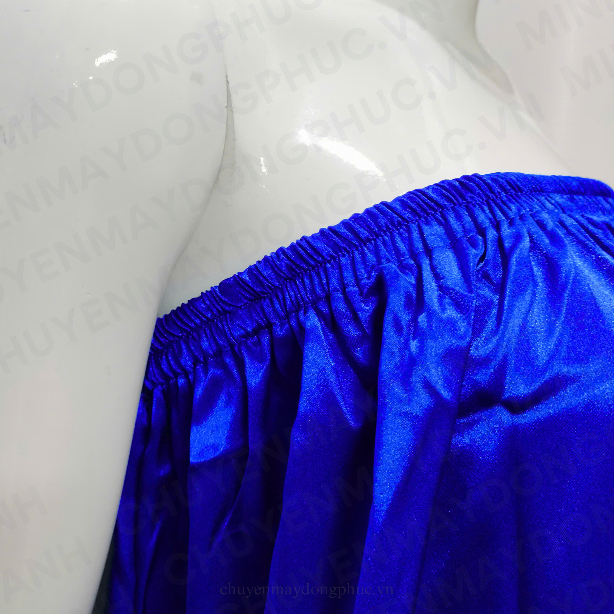 VÁY QUÂY SPA XANH COBAN (MAY SẴN) – SS012