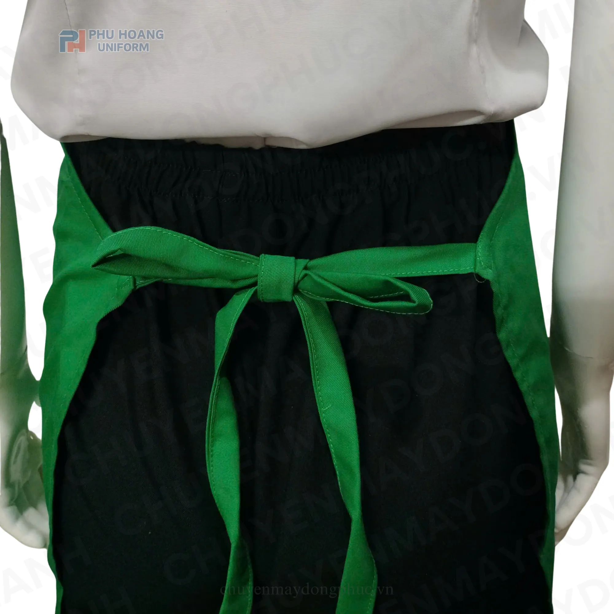 TẠP DỀ YẾM CÓ TĂNG ĐƠ MÀU XANH LÁ MAY SẴN SA020