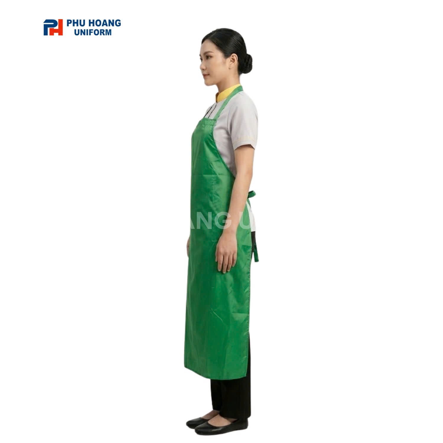 TẠP DỀ NILON XANH LÁ CÂY