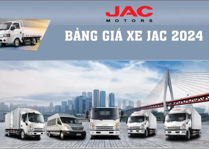 GIÁ XE TẢI JAC 2024
