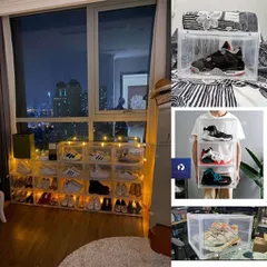 Hộp đựng giày nhựa cứng ở BLUE DEER có bao nhiêu loại?