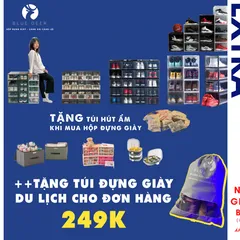 Đánh Giá của các TikToker về Hộp Đựng Giày Nhựa Cứng có Thoáng Khí - Chịu Nặng 20KG do BLUE DEER sản xuất tại Việt Nam
