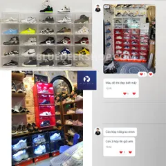 Hộp đựng giày vừa giày Cổ Cao và Giày Cao To có những loại nào tại BLUE DEER SHOP
