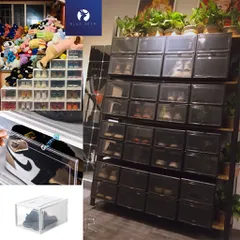 Hộp đựng giày MICA CỨNG TRONG SUỐT giày CỔ CAO và TO size 44 trở lên mới Update 12/02/2020