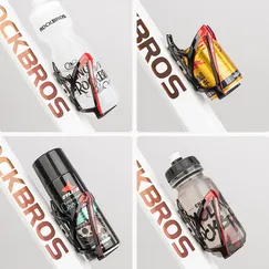 Gọng để bình nước - Giá Để Bình Nước RockBros Siêu Nhẹ Gắn Xe Đạp