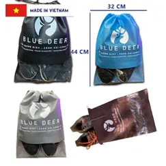 Túi Đựng Giày Dép - túi đựng giày bóng đá - Vải chống thấm nước nhẹ Size Lớn 44x32 - BLUE DEER
