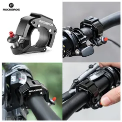 Chuông Xe Đạp Chính hãng RockBros thể thao, leo núi mtb, xu đua road bằng Hợp Kim Nhôm Siêu Nhẹ Chất Lượng Cao – Âm Thanh Giòn To