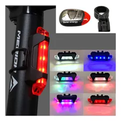 Đèn đuôi xe đạp – đèn hậu xe đạp tích hợp năng lượng Mặt Trời – Blue Deer