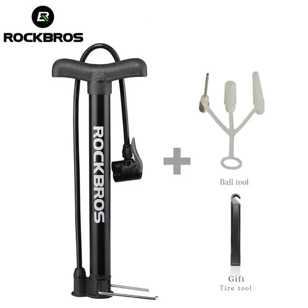 Bơm xe đạp mini RockBros 120 / 130PSI bằng hợp kim phù hợp van Presta Schrader cung cấp BLUE DEER