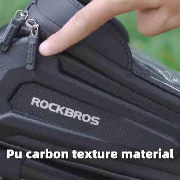 Túi đựng điện thoại xe đạp RockBros 6.8" cảm ứng màn hình với sức chứa lớn 1.7L kháng nước