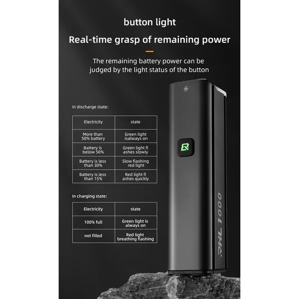 Đèn Led Xe Đạp RockBros RHL1000 mới - có thể sạc - siêu sáng - chông nước IPX6 – vỏ hợp kim nhôm