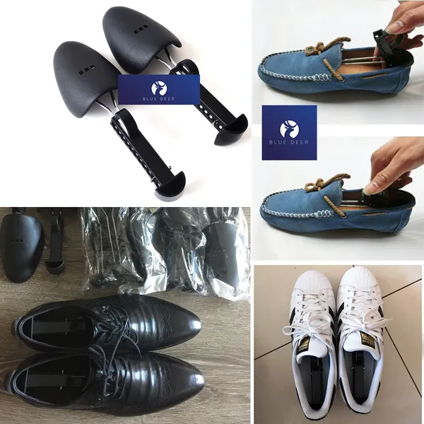 Shoe Tree Phân tầng - Cây Giữ Form Giày Nam Nữ Phân tầng Plastic Cao Cấp - BLUE DEER