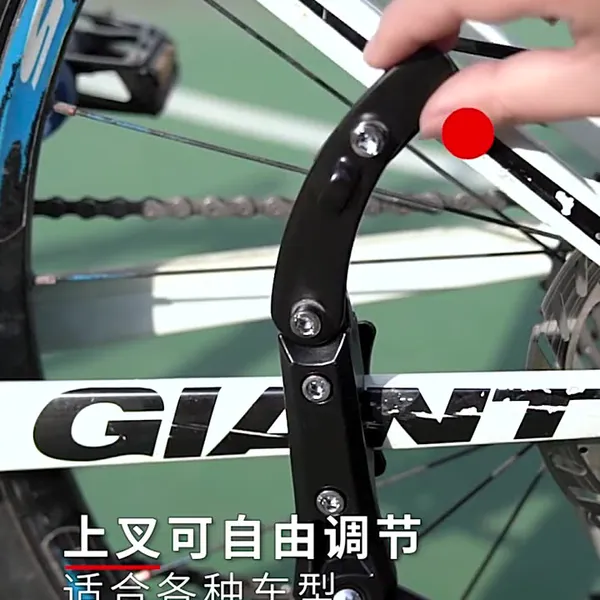 Chân Chống Xe Đạp RockBros chất liệu hợp kim nhôm bền bỉ có thể điều chỉnh cho MTB, khung đỗ xe JC1005BK