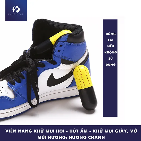 Viên Khử Mùi Hôi Giày - Vớ - BLUE DEER