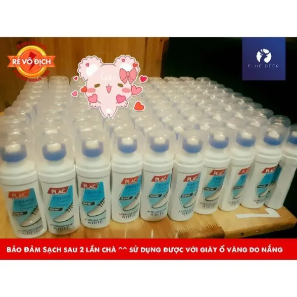 Nước vệ sinh giày Plac hàng thật