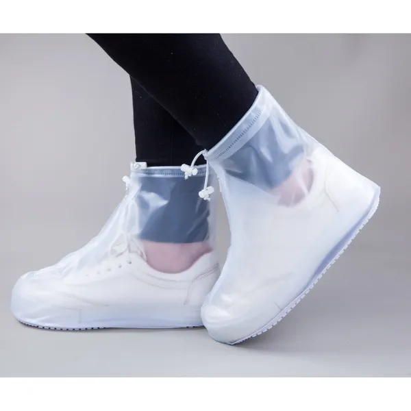 Bao Trùm Giày - Ủng - Áo Mưa Đi Mưa Cho Giày Trong Suốt - Tặng Túi Hút Ẩm - Blue Deer