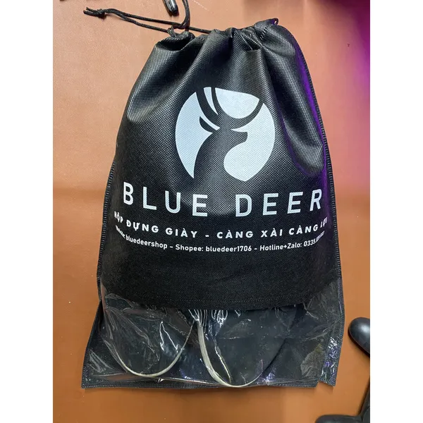 Túi Đựng Giày Dép - túi đựng giày bóng đá - Vải chống thấm nước nhẹ Size Lớn 44x32 - BLUE DEER