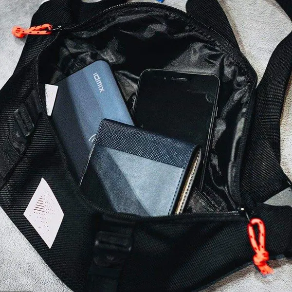 Túi Đeo Chéo Bao Tử Nam Nữ Adidas ATRIC BUM BAG (CÓ SẴN) – 2 Màu - Ảnh Feedback Thật – Blue Deer