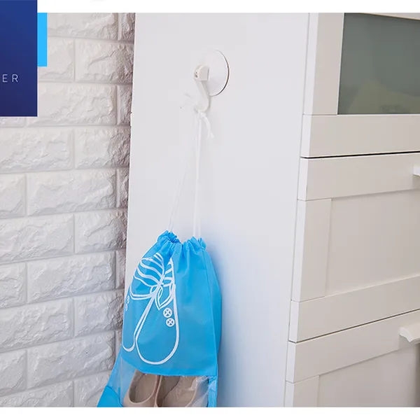 Túi Đựng Giày Dép - túi đựng giày bóng đá - Vải chống thấm nước nhẹ Size Lớn 44x32 - BLUE DEER