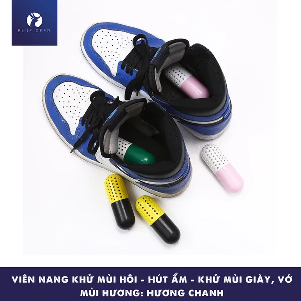 Viên Khử Mùi Hôi Giày - Vớ - BLUE DEER