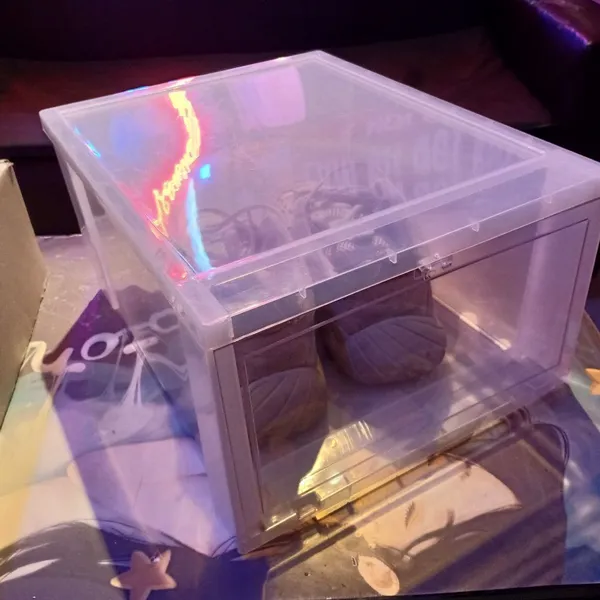 Hộp đựng giày dép - giày cao gót nhựa cứng trong suốt cao 18CM