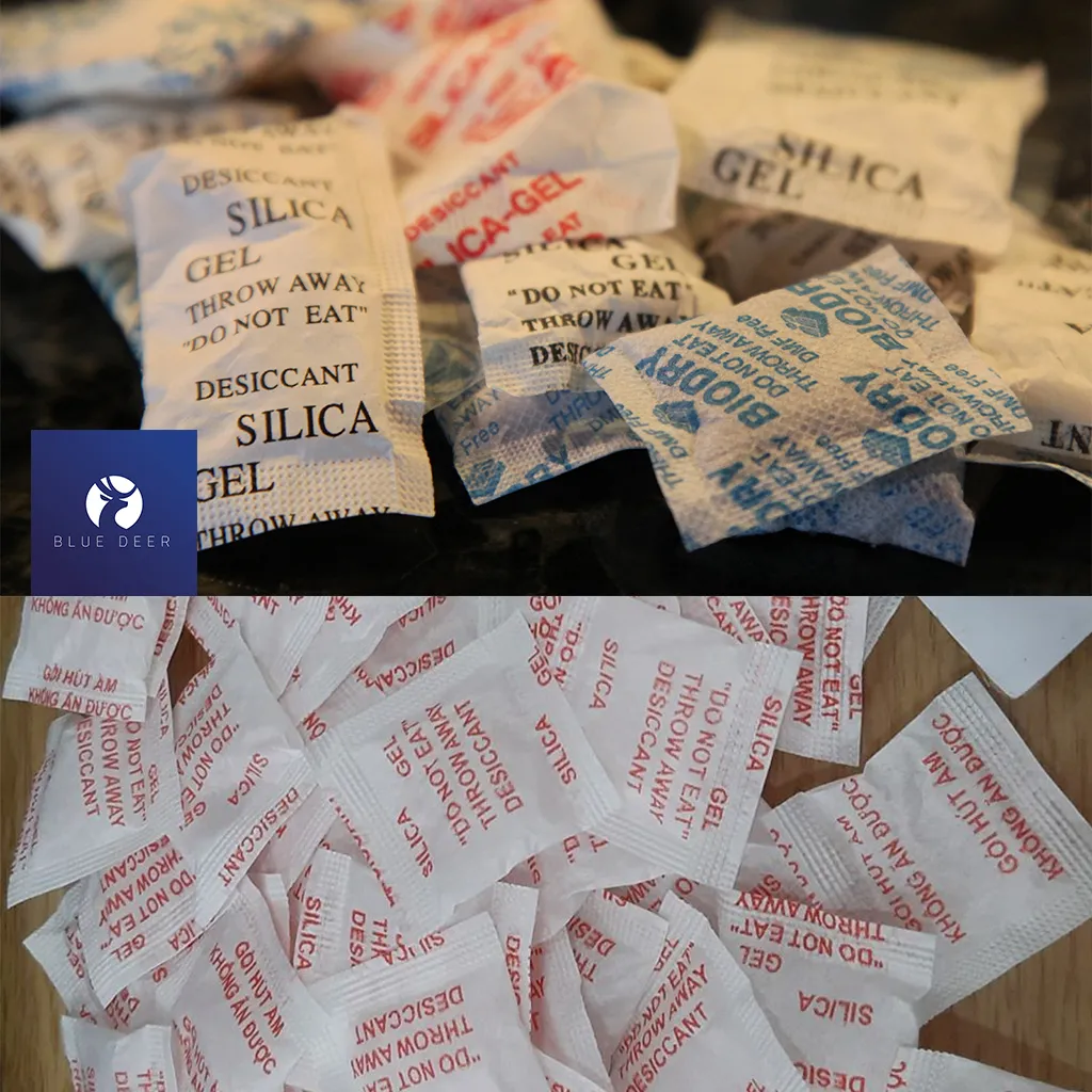 Gói hút ẩm Silicagel - Túi hút ẩm cho giày dép - Blue Deer