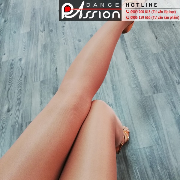 Trung tâm khiêu vũ Dance Passion cam kết vớ quần màu đồng bóng giống hình 100%