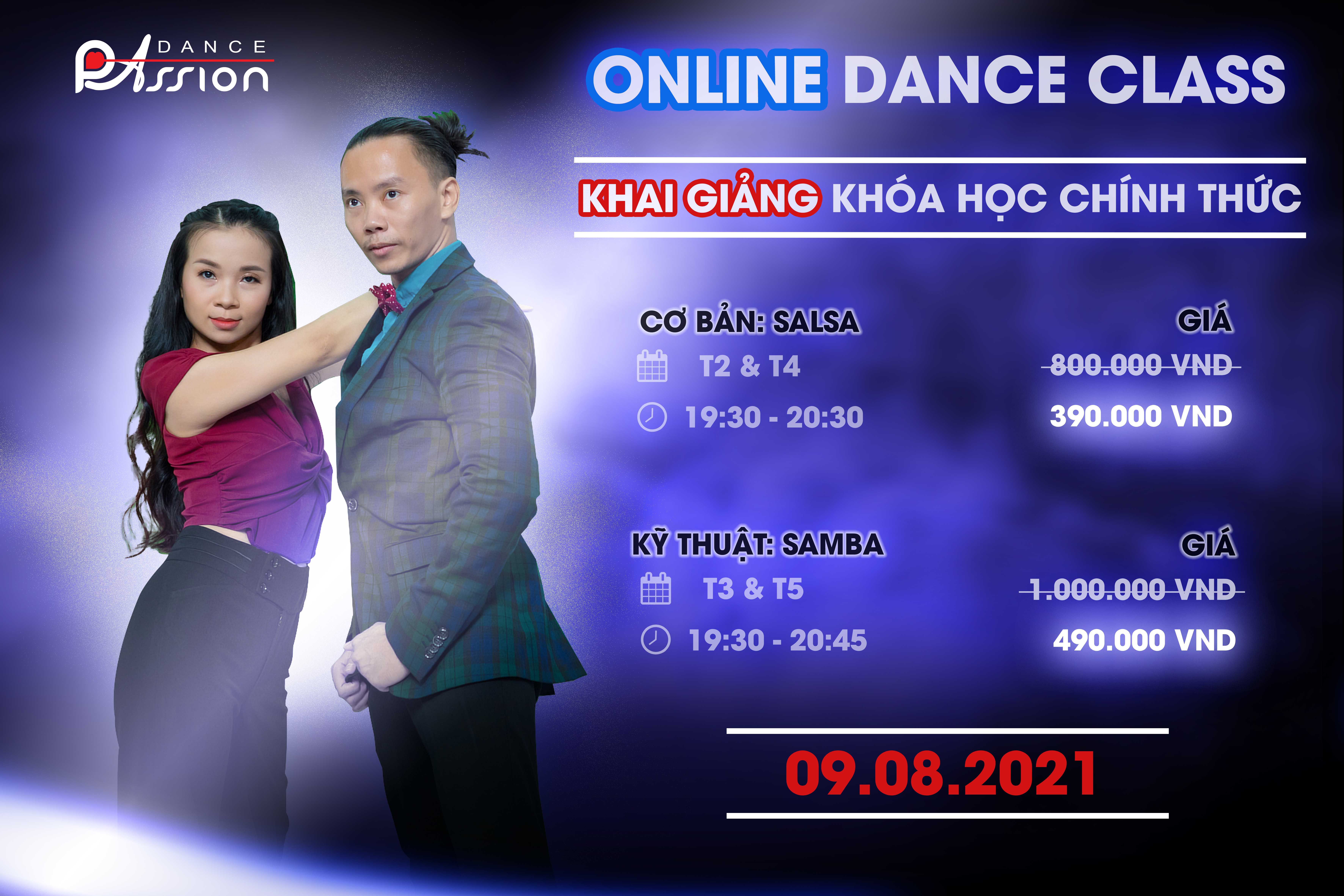 Lop khieu vu online - ONLINE DANCE CLASS