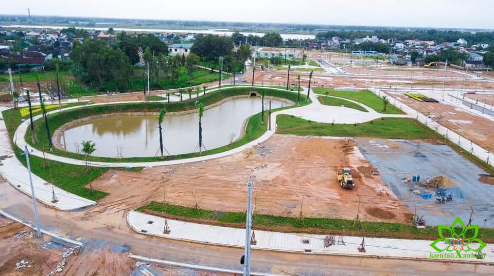 Hình.3 Công viên trung tâm khu dân cư Quảng Ngãi