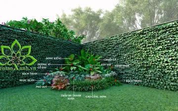 THI CÔNG SÂN VƯỜN BIỆT THỰ VEN BIỂN ANGKORA VILLA